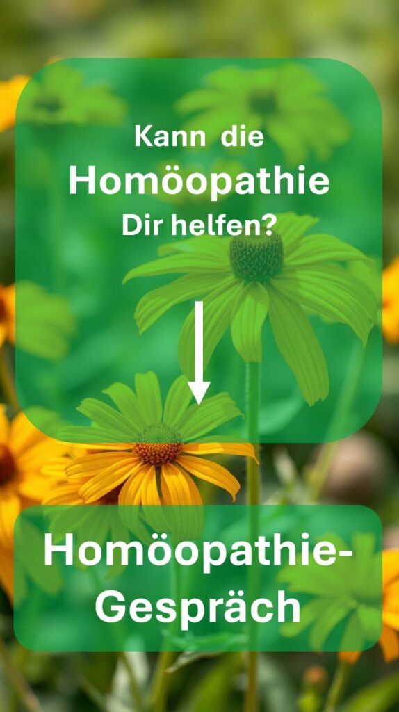 Gespräch für die Homöopathie